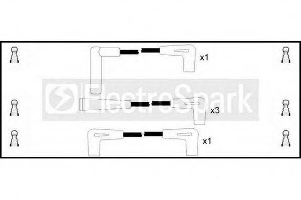 STANDARD OEK915 Комплект дротів запалювання