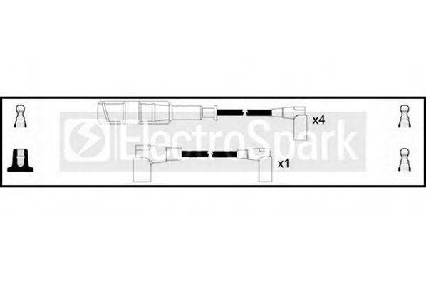 STANDARD OEK936 Комплект дротів запалювання