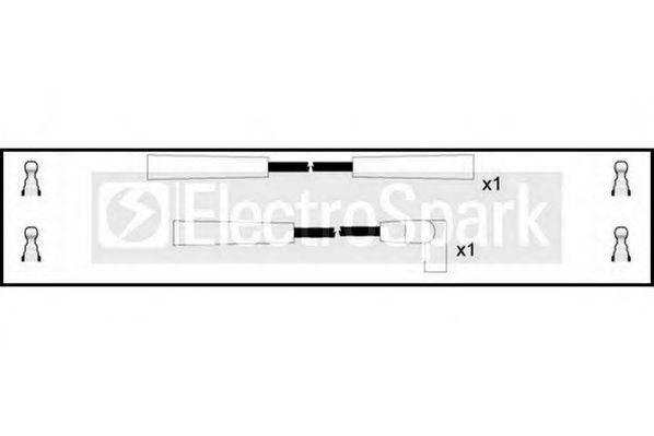 STANDARD OEK897 Комплект дротів запалювання