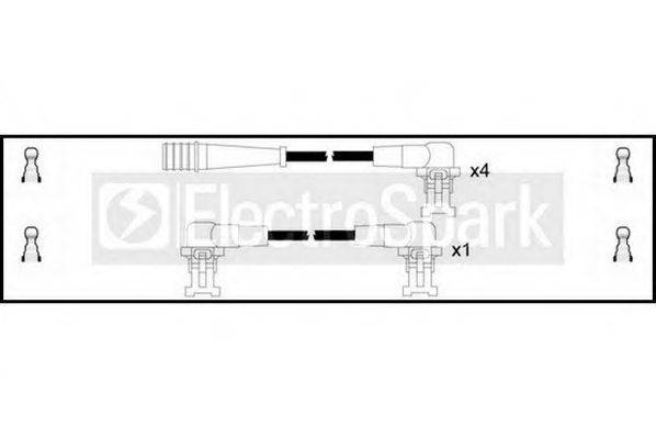 STANDARD OEK816 Комплект дротів запалювання