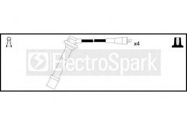 STANDARD OEK740 Комплект дротів запалювання