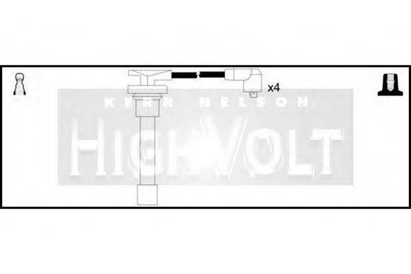 STANDARD OEF731 Комплект дротів запалювання