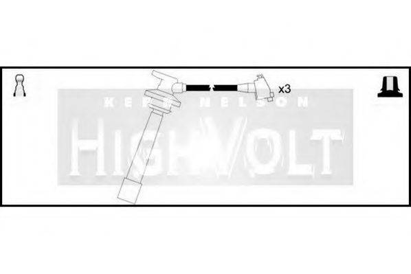 STANDARD OEF581 Комплект дротів запалювання