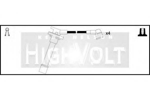 STANDARD OEF025 Комплект дротів запалювання