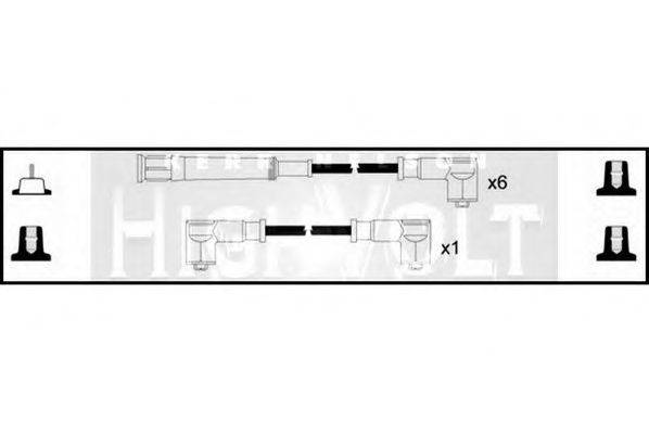 STANDARD OEF464 Комплект дротів запалювання