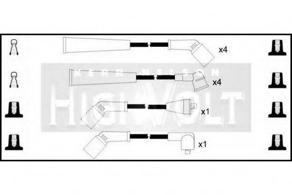 STANDARD OEF740 Комплект дротів запалювання