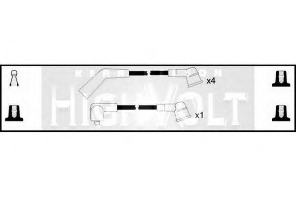 STANDARD OEF606 Комплект дротів запалювання