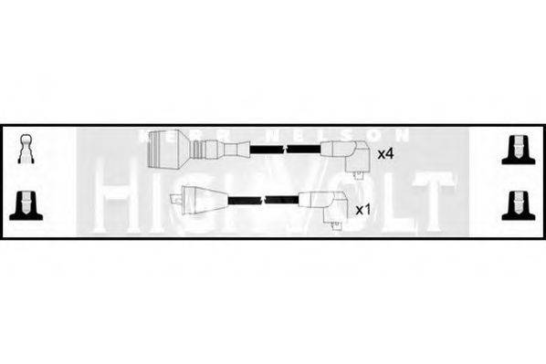 STANDARD OEF071 Комплект дротів запалювання