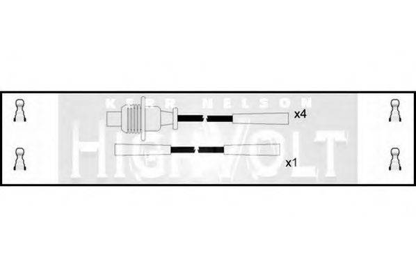 STANDARD OEF283 Комплект дротів запалювання