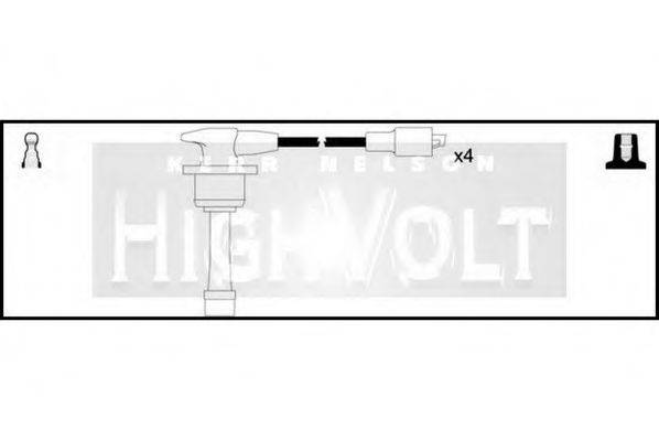 STANDARD OEF316 Комплект дротів запалювання