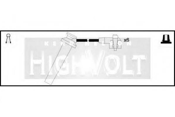 STANDARD OEF495 Комплект дротів запалювання