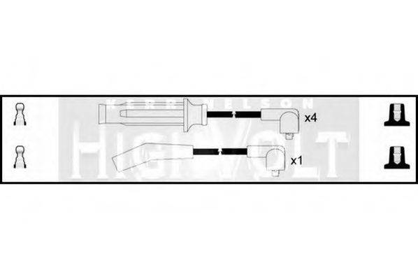 STANDARD OEF714 Комплект дротів запалювання