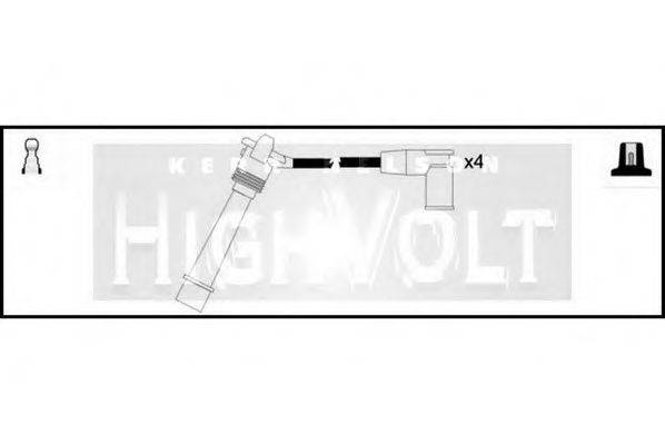 STANDARD OEF107 Комплект дротів запалювання