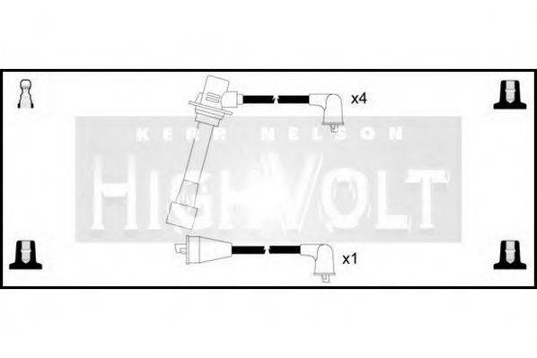 STANDARD OEF544 Комплект дротів запалювання