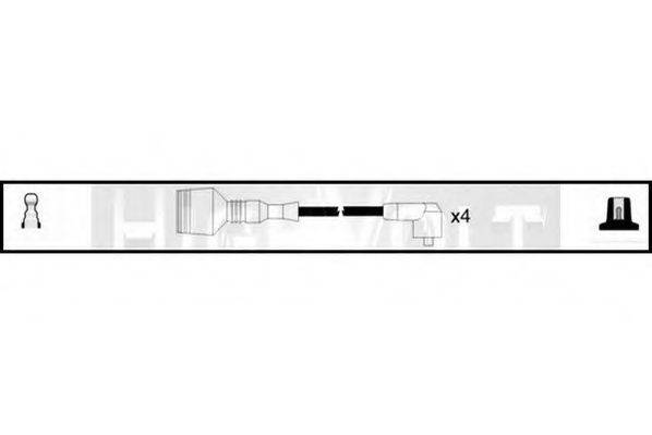 STANDARD OEF427 Комплект дротів запалювання