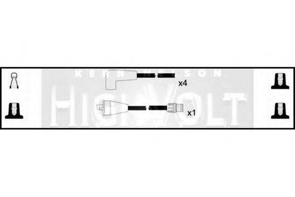 STANDARD OEF522 Комплект дротів запалювання