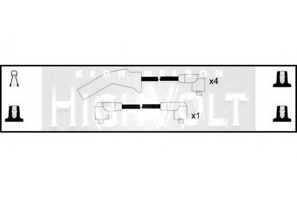 STANDARD OEF956 Комплект дротів запалювання