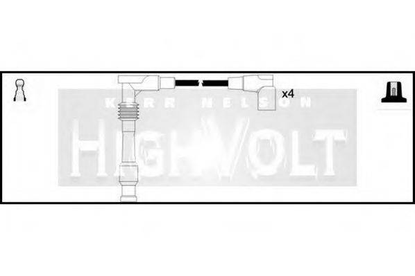 STANDARD OEF995 Комплект дротів запалювання