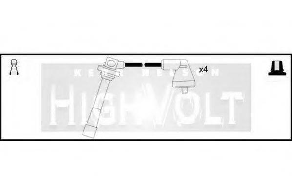 STANDARD OEF540 Комплект дротів запалювання