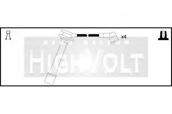 STANDARD OEF062 Комплект дротів запалювання