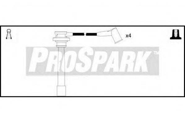 STANDARD OES1045 Комплект дротів запалювання