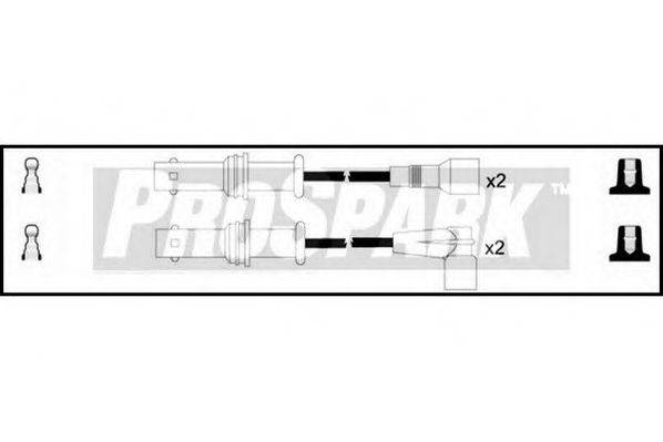 STANDARD OES1160 Комплект дротів запалювання