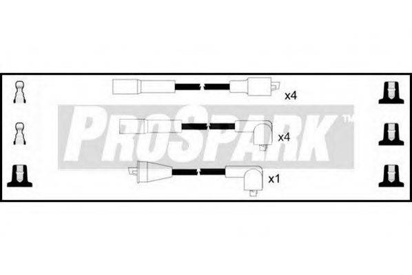 STANDARD OES205 Комплект дротів запалювання