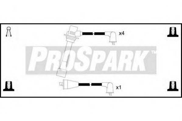 STANDARD OES703 Комплект дротів запалювання