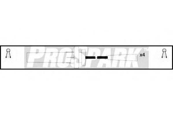 STANDARD OES825 Комплект дротів запалювання