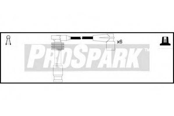 STANDARD OES899 Комплект дротів запалювання