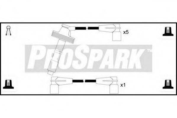 STANDARD OES962 Комплект дротів запалювання