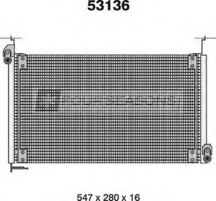 STANDARD F453136 Конденсатор, кондиціонер