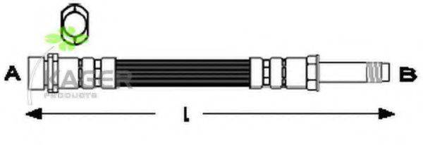 KAGER 380306 Гальмівний шланг