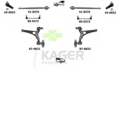 KAGER 800429 Підвіска колеса