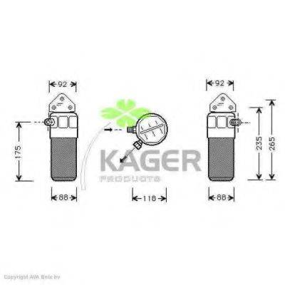 KAGER 945016 Осушувач, кондиціонер