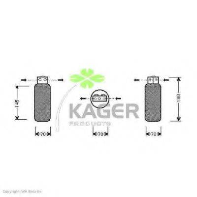 KAGER 945340 Осушувач, кондиціонер