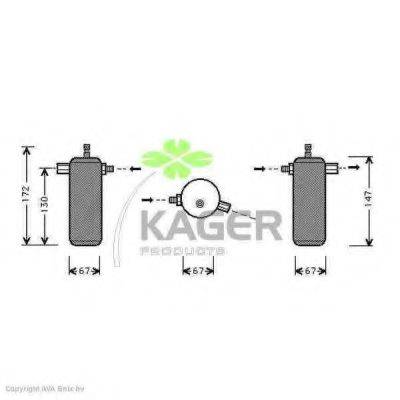 KAGER 945476 Осушувач, кондиціонер