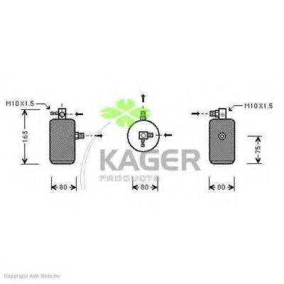 KAGER 945609 Осушувач, кондиціонер