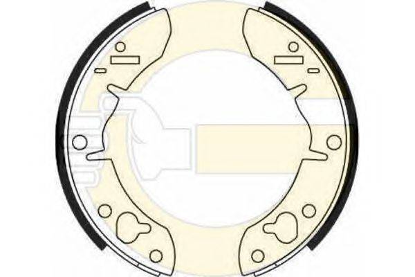 GIRLING 5160286 Комплект гальмівних колодок