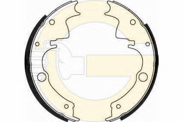 GIRLING 5160846 Комплект гальмівних колодок