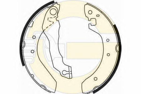 GIRLING 5161761 Комплект гальмівних колодок