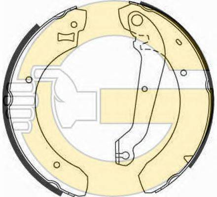 GIRLING 5162081 Комплект гальмівних колодок