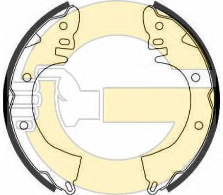GIRLING 5182499 Комплект гальмівних колодок