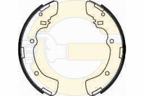 GIRLING 5185169 Комплект гальмівних колодок