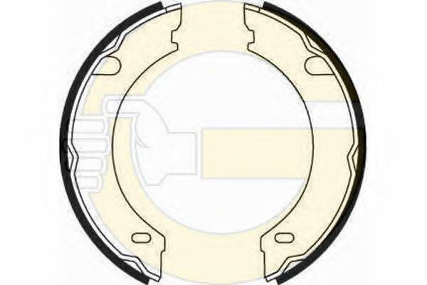 GIRLING 5186211 Комплект гальмівних колодок, стоянкова гальмівна система