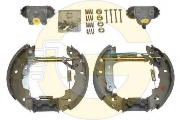 GIRLING 5310351 Комплект гальмівних колодок