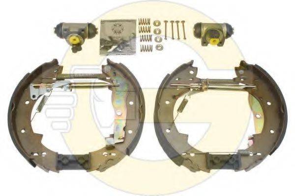 GIRLING 5310431 Комплект гальмівних колодок