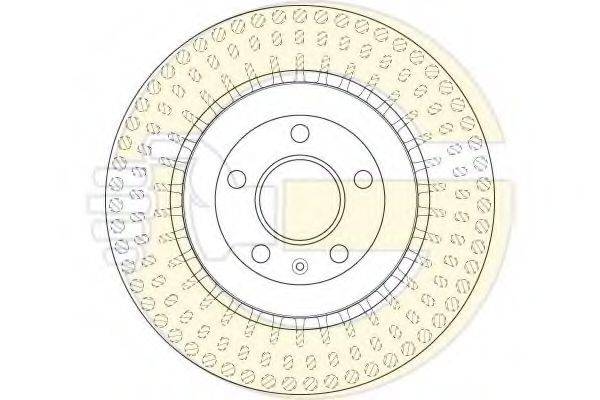 GIRLING 6061755 гальмівний диск