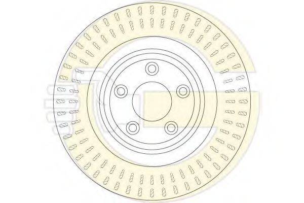 GIRLING 6062952 гальмівний диск