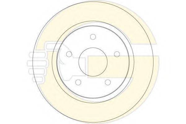GIRLING 6063254 гальмівний диск